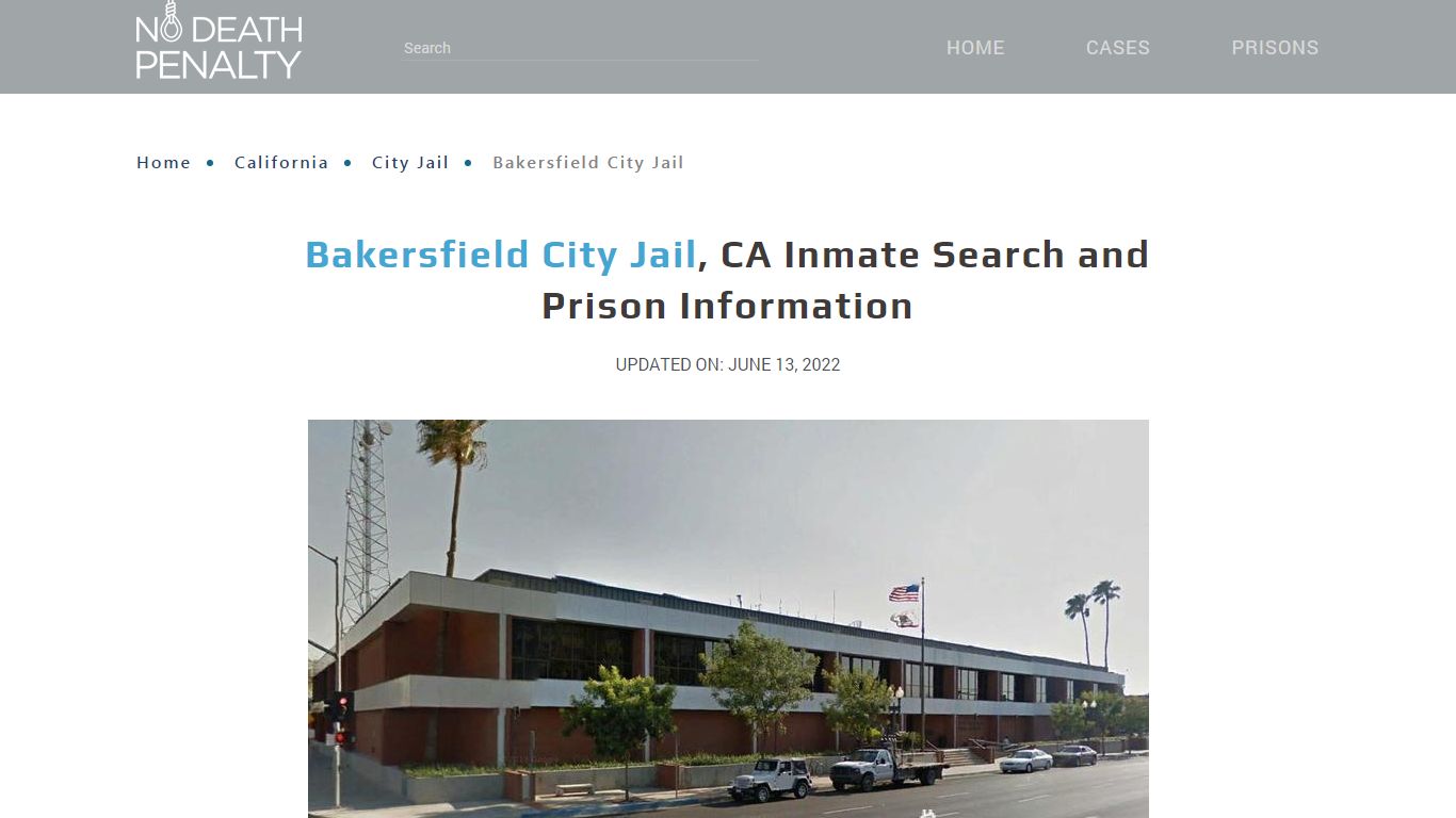 Bakersfield City Jail, CA Inmate Search, Visitation, Phone ...